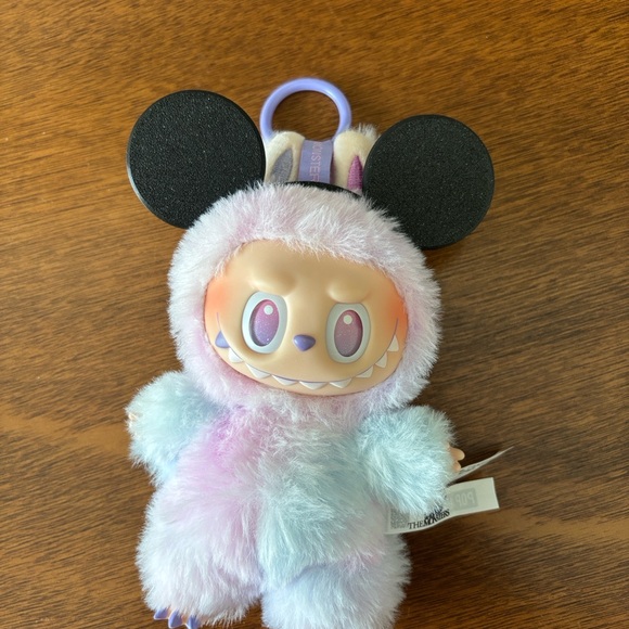 Black Glittery Mickey Ears for Labubu (EARS ONLY) - Picture 1 of 4